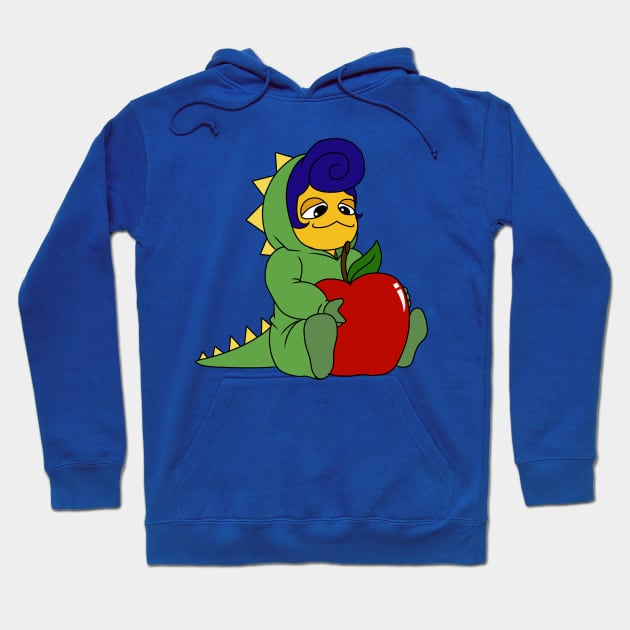 little wally darling dinosaur costume Hoodie by LillyTheChibi